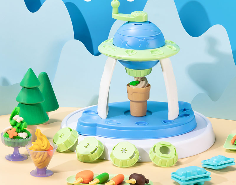 SET CREATIV PLASTILINA + 23 ACCESORII FABRICA DE DULCIURI DELI