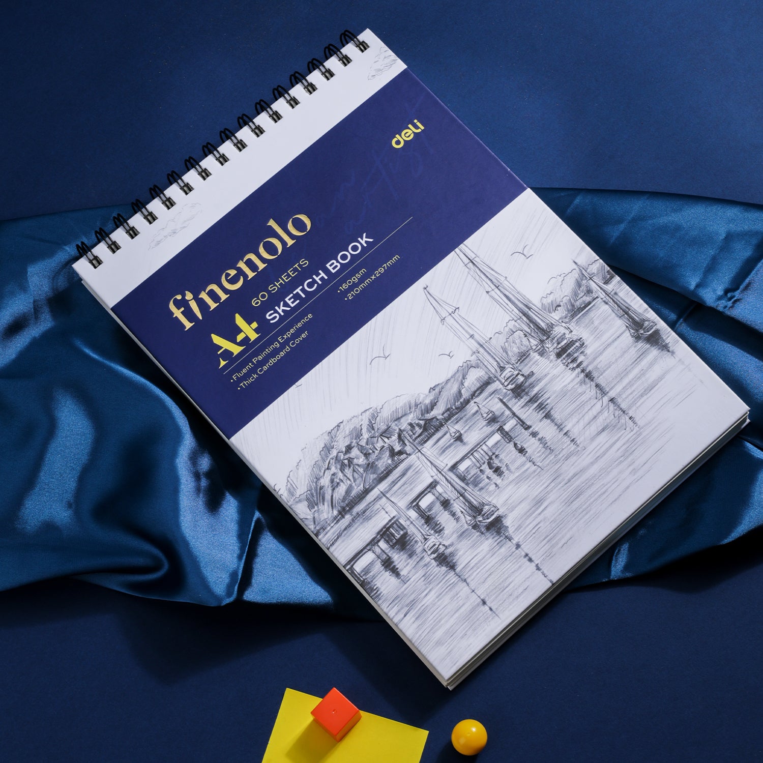 SKETCH BOOK A4 60 FILE 160G DELI
