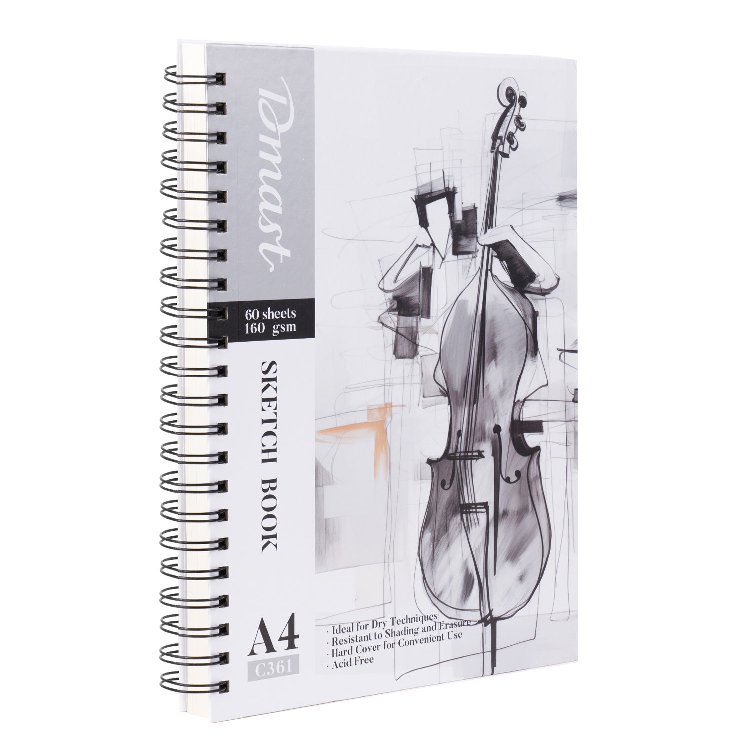 SKETCH BOOK A4 60 FILE 160G LANDSCAPE DMAST BY PEBEO