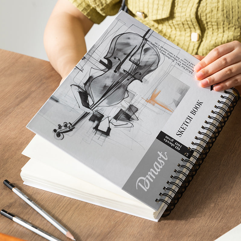 SKETCH BOOK A4 60 FILE 160G LANDSCAPE DMAST BY PEBEO