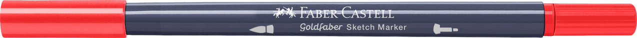 SKETCH MARKER 2 CAPETE ROSU SCARLET 118 GOLDFABER FABER-CASTELL