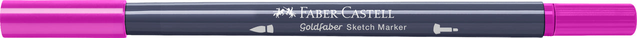 SKETCH MARKER 2 CAPETE ROZ PURPURIU MEDIU 125 GOLDFABER FABER-CASTELL