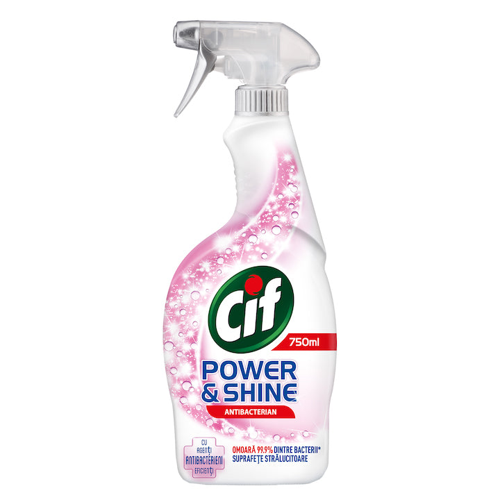 SOLUTIE DE CURATAT CU PULVERIZATOR ANTIBACTERIAN 750ML CIF