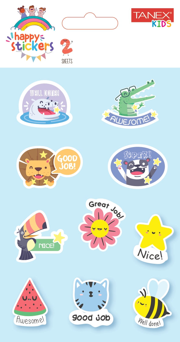 STICKER RECOMPENSE WELL DONE 2/SET MTC-305 TANEX