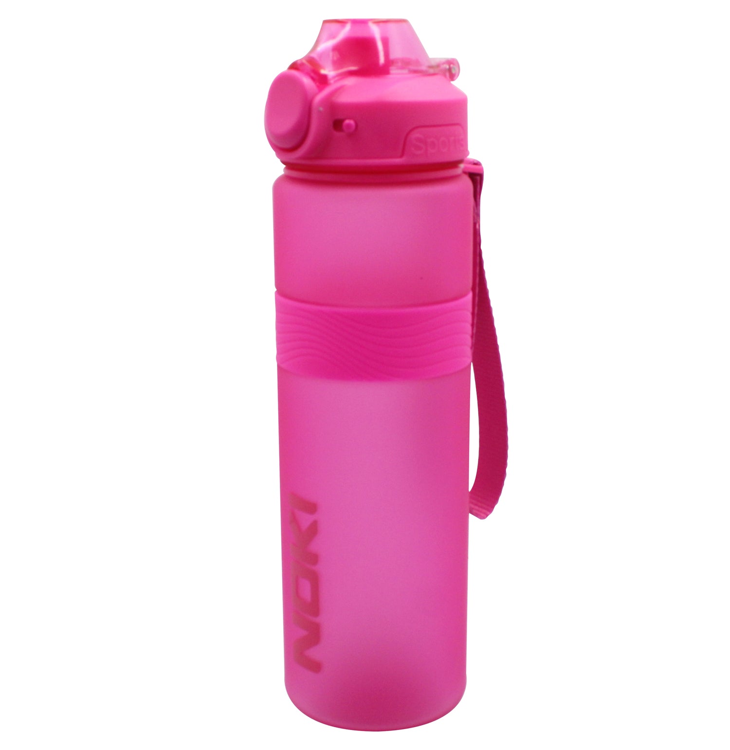 STICLA APA PETG SOFT TOUCH 1000ML CU DESCHIDERE AUTOMATA SI MANER TRANSPORT T-0117 NOKI