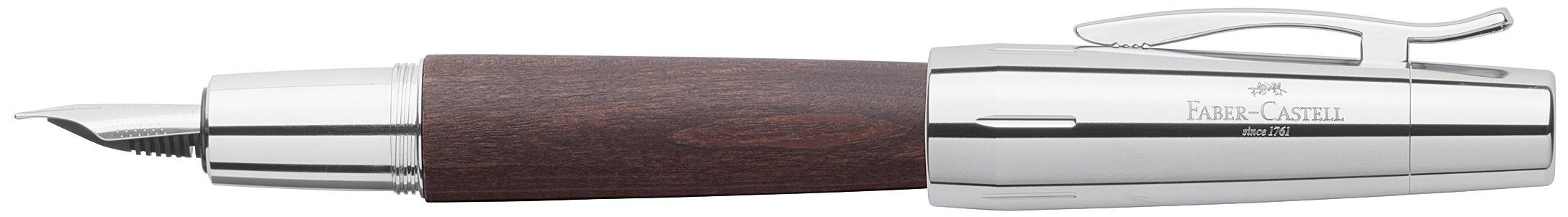 STILOU E-MOTION PEARWOOD/MARO INCHIS F FABER-CASTELL
