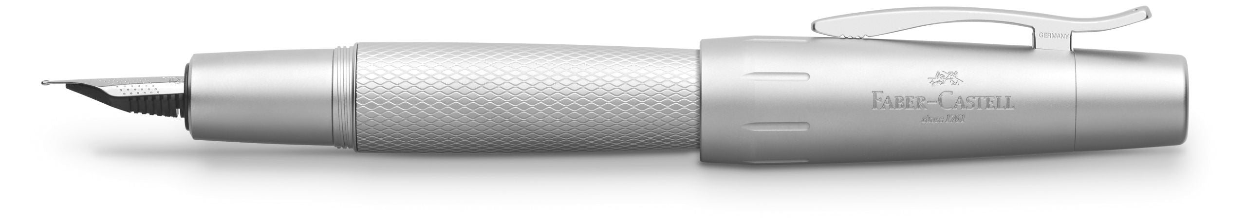 STILOU E-MOTION PURE SILVER F FABER-CASTELL