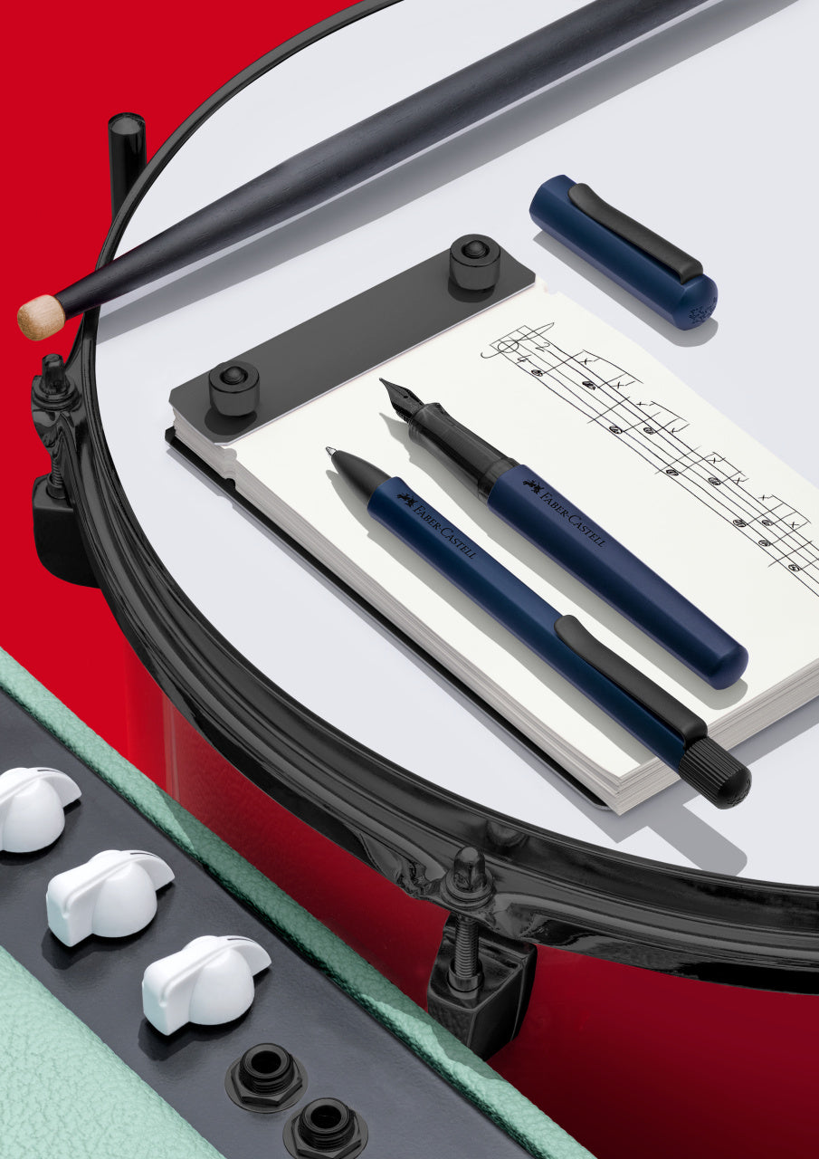 STILOU HEXO ALBASTRU MAT M FABER-CASTELL