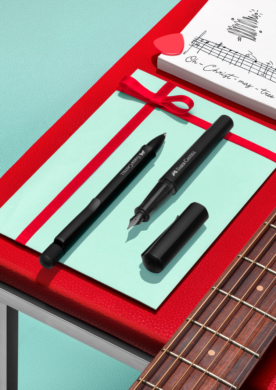 STILOU HEXO NEGRU MAT M FABER-CASTELL