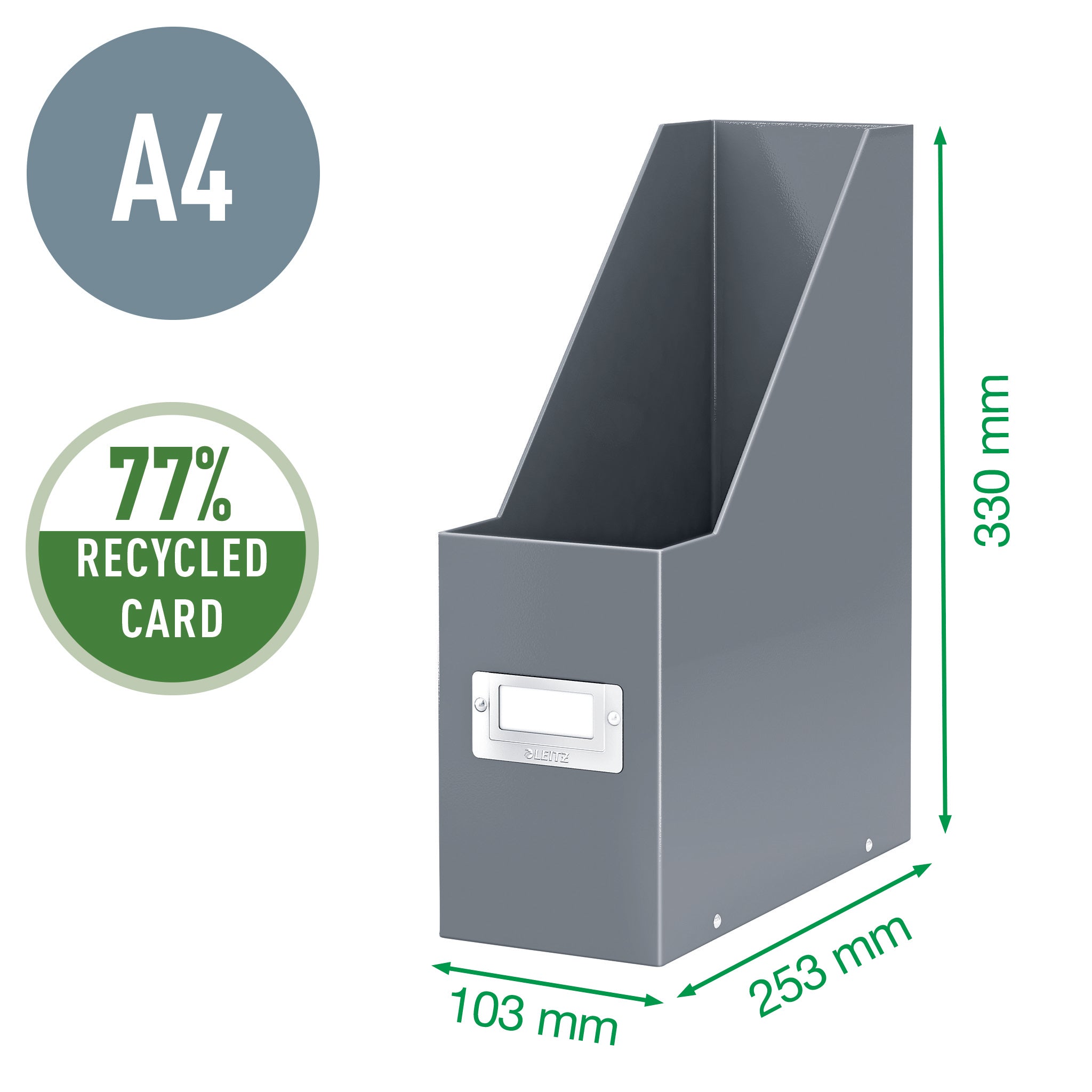 SUPORT DOCUMENTE CARTON ROSU CLICK&STORE LEITZ