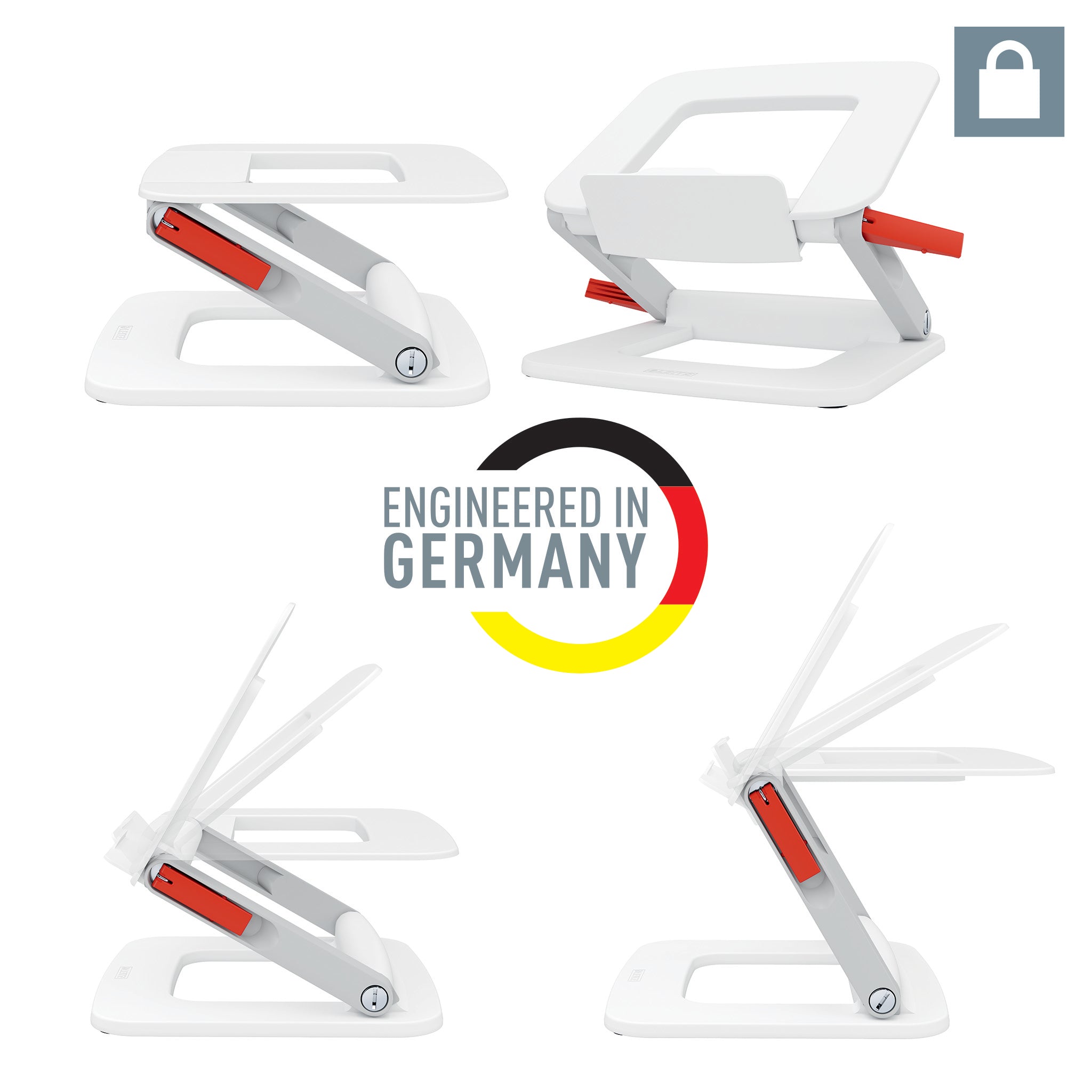 SUPORT ERGONOMIC PENTRU LAPTOP AJUSTABIL ALB LEITZ