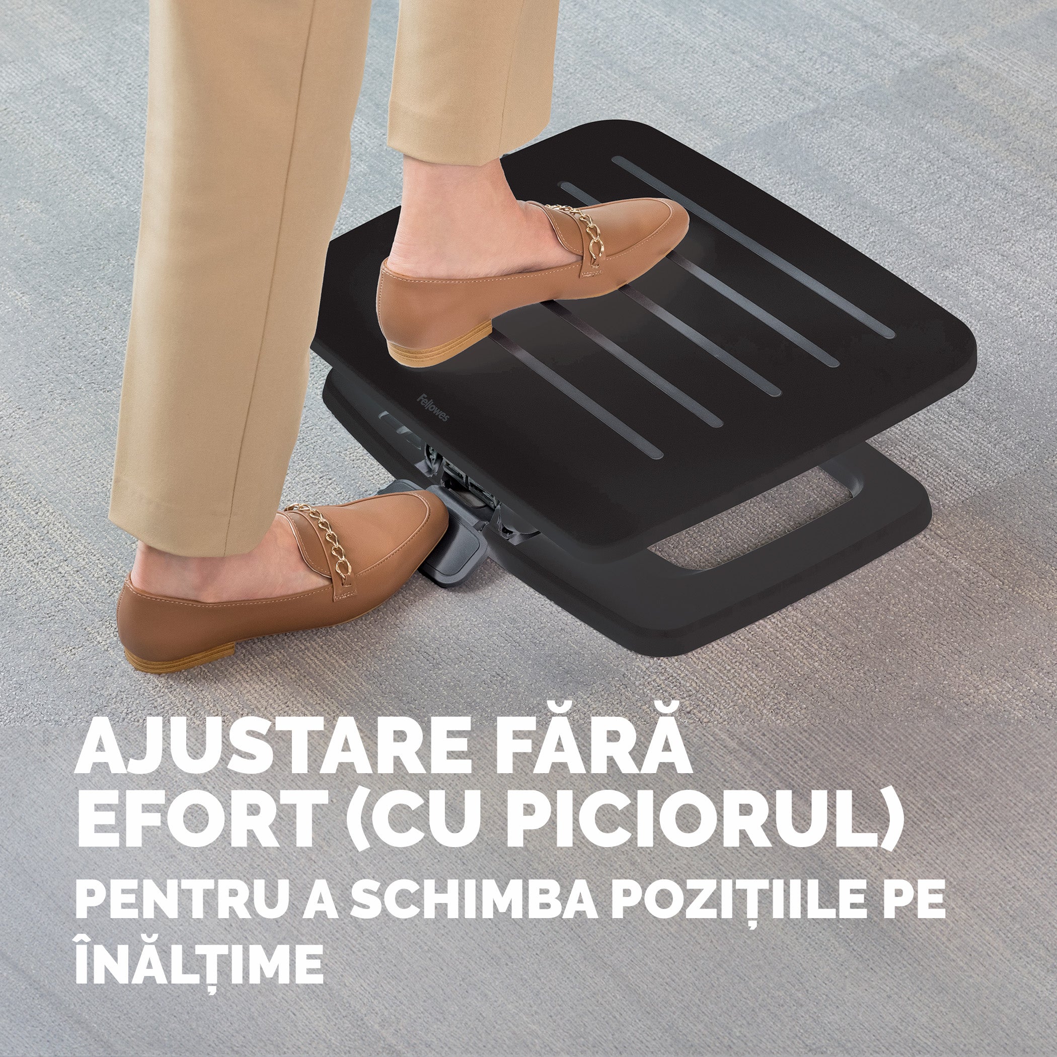 SUPORT ERGONOMIC PENTRU PICIOARE NEGRU BREYTA