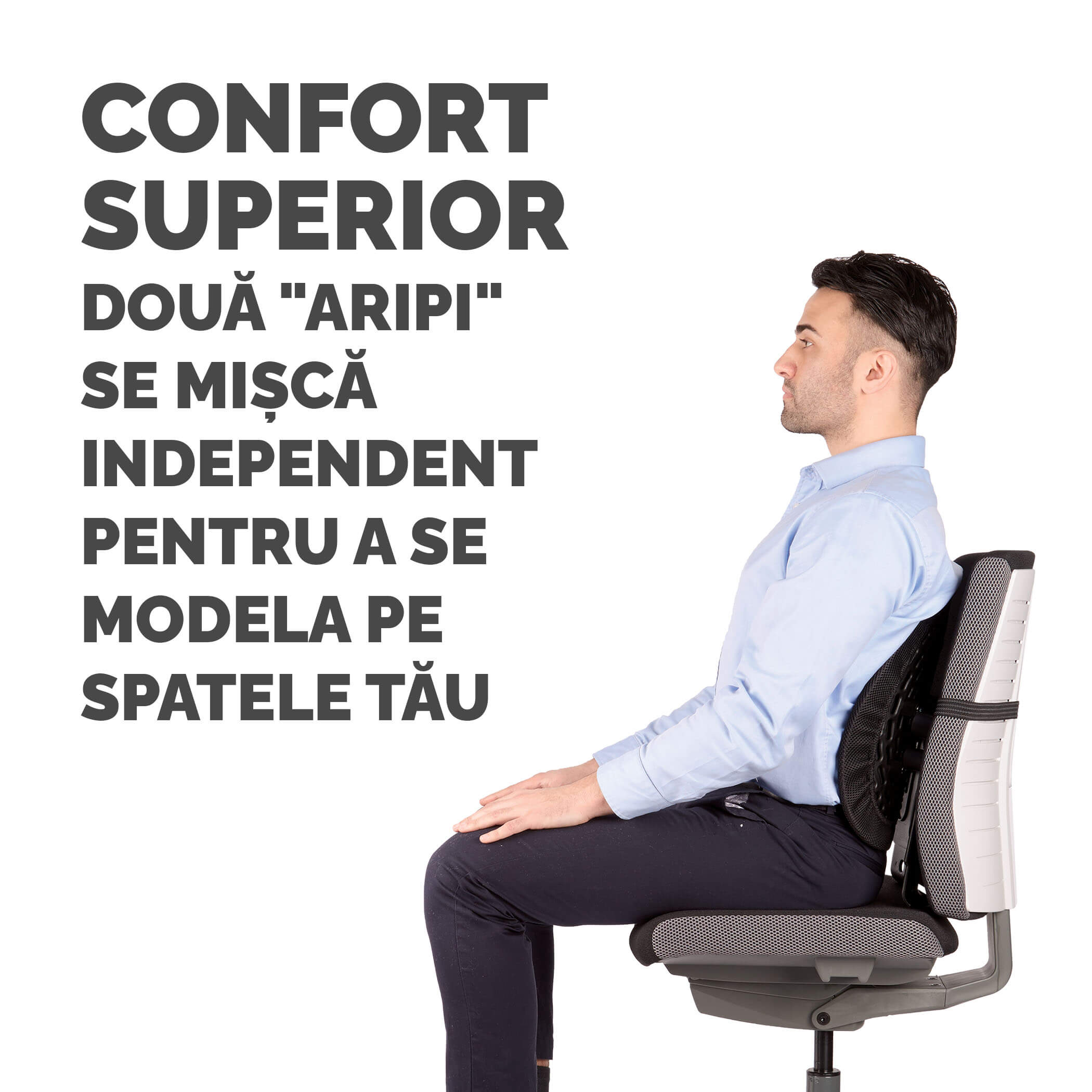 SUPORT ERGONOMIC PENTRU SPATE BACK ANGEL FELLOWES