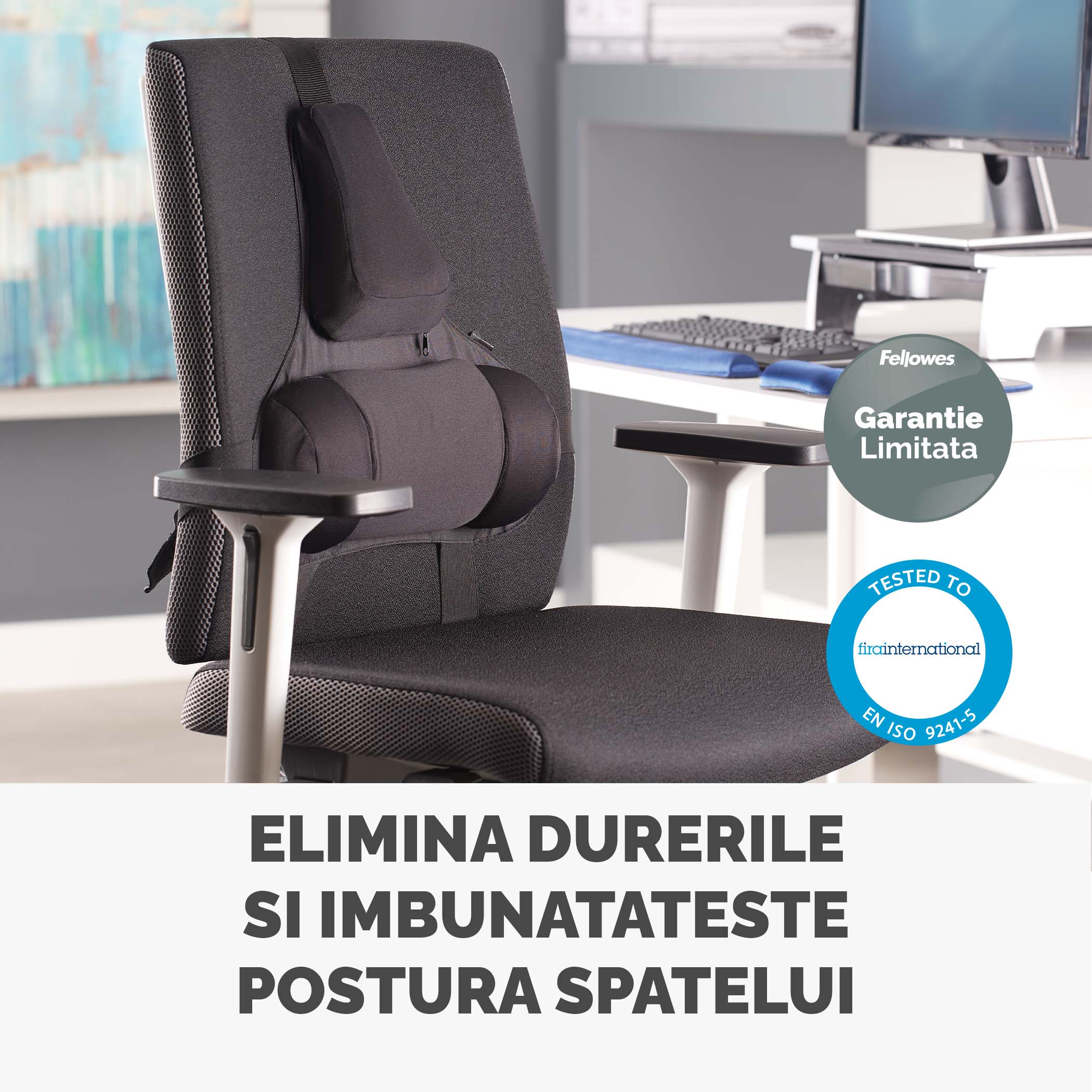SUPORT ERGONOMIC PENTRU SPATE PRO SERIES ULTIMATE FELLOWES