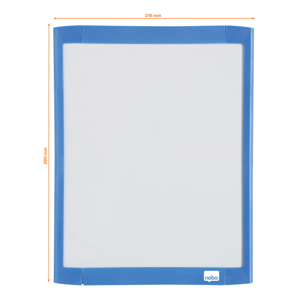 TABLA MAGNETICA 21*28 CM + ACCESORII ALBA RAMA COLOR NOBO