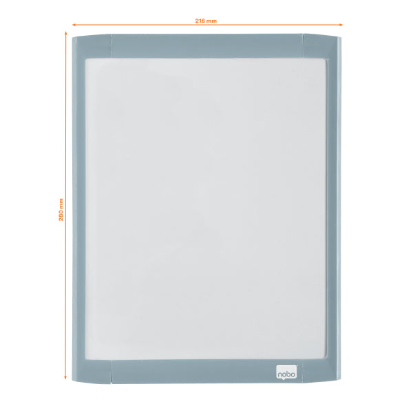 TABLA MAGNETICA 21*28 CM + ACCESORII ALBA RAMA PASTEL NOBO