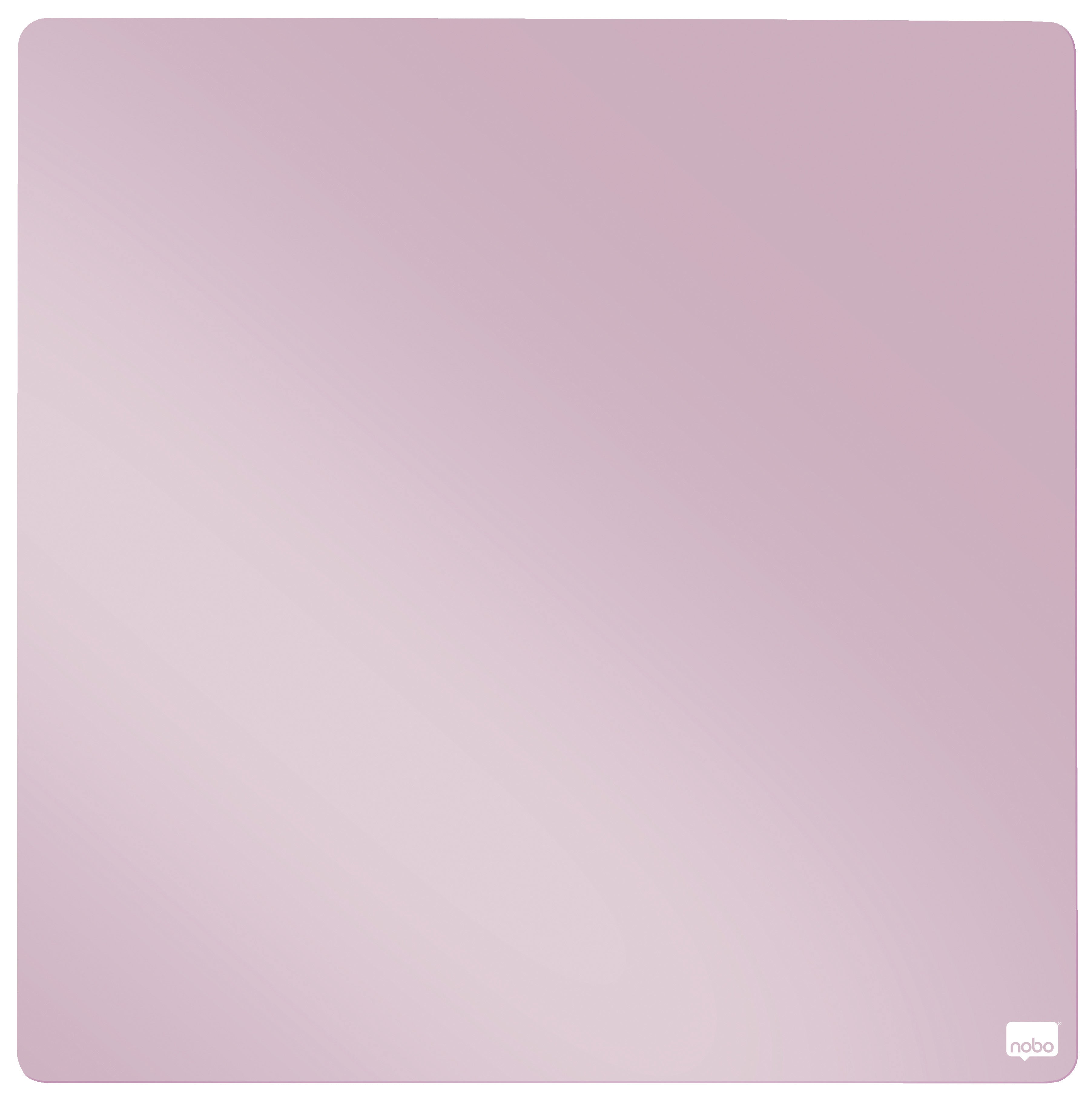 TABLA MAGNETICA PLASTIC 36*36 CM LILA NOBO