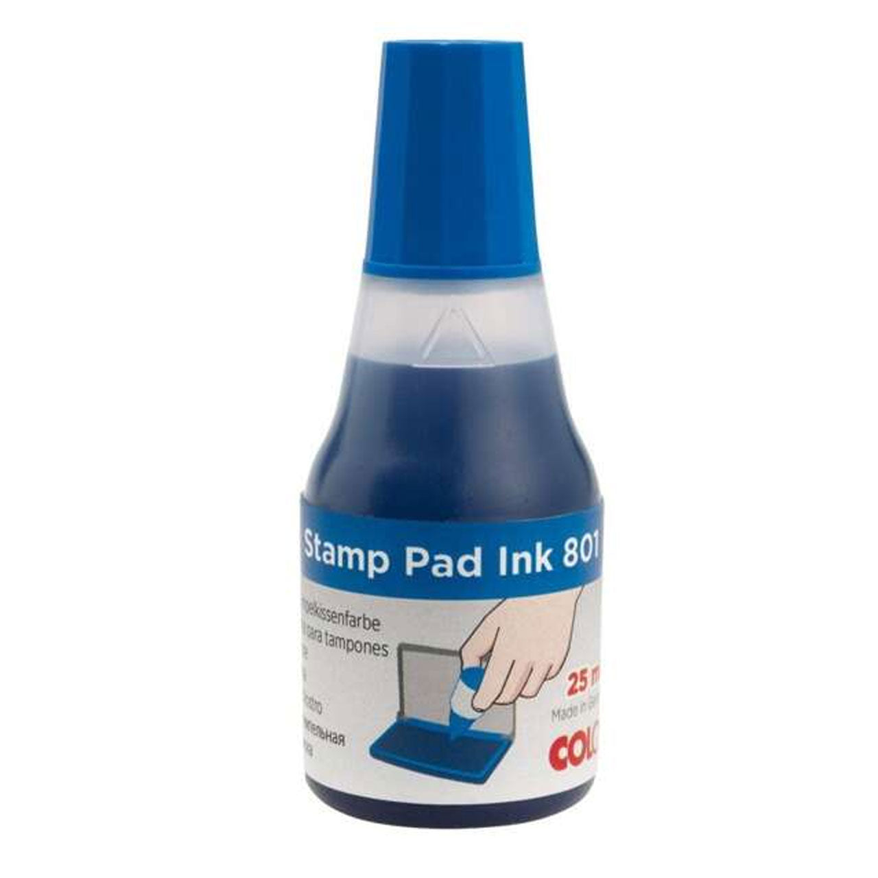 TUS STAMPILA ALBASTRU 25ML COLOP