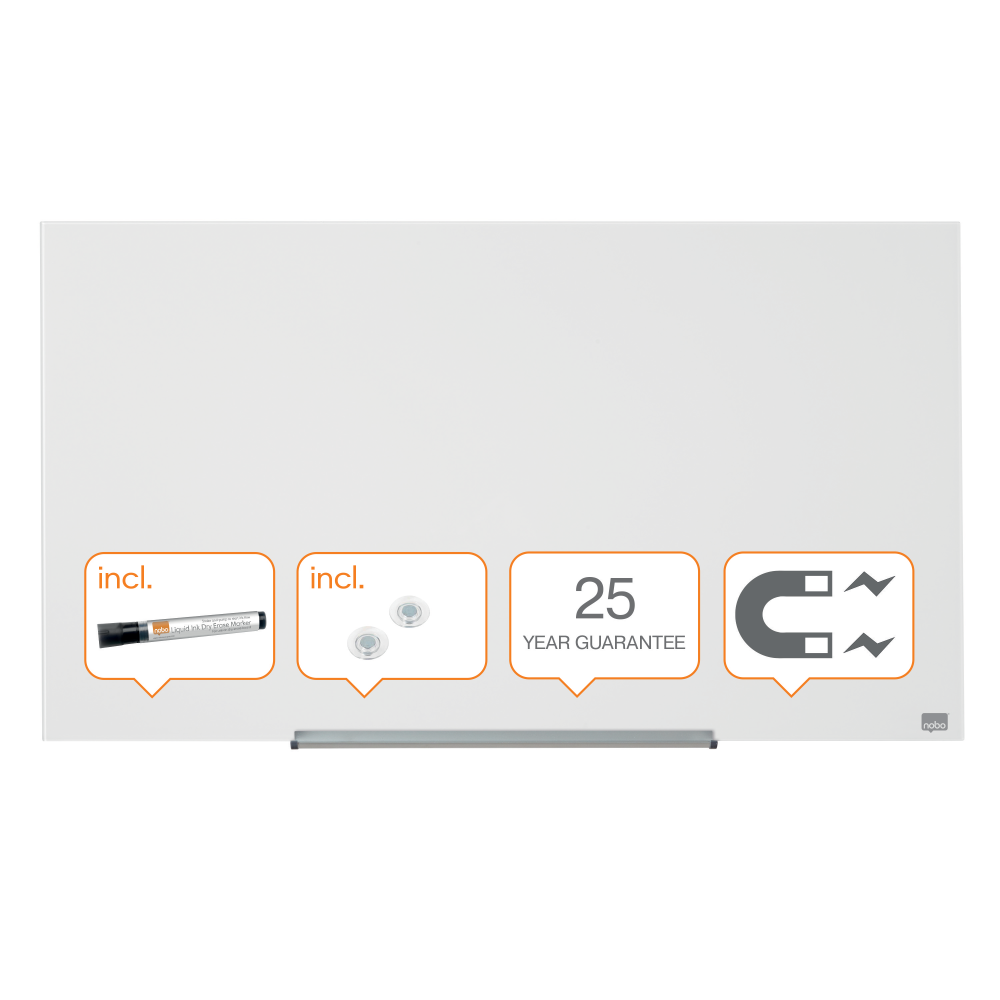 WHITEBOARD MAGNETIC STICLA WIDESCREEN 45